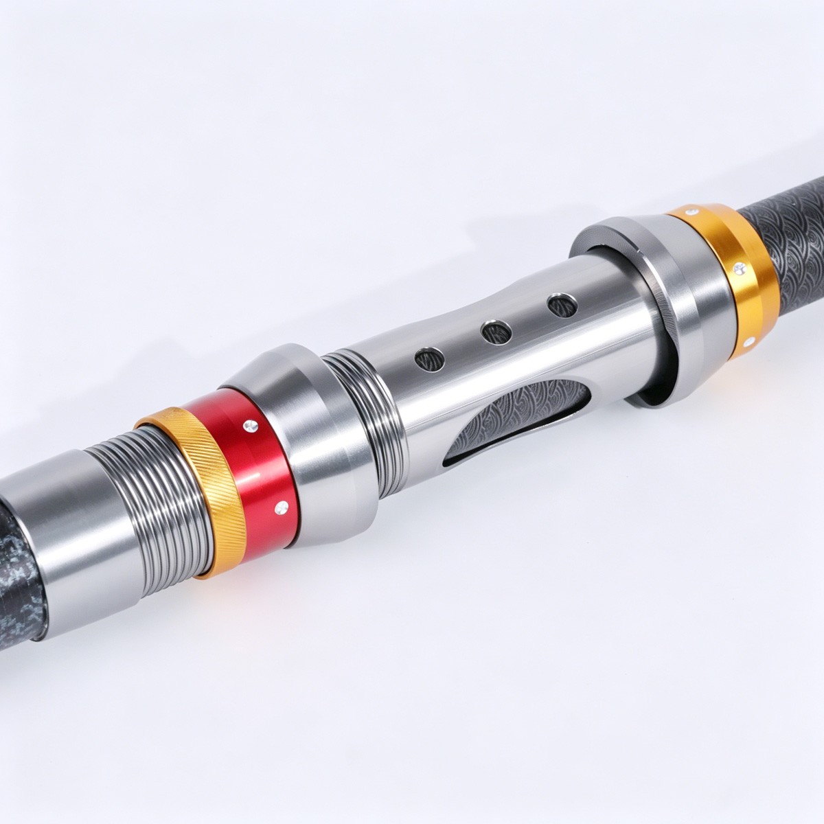 Carbon Fiber Fishing Rod Portable Spinning Pole Telescopic Fishing Rod Saltwater