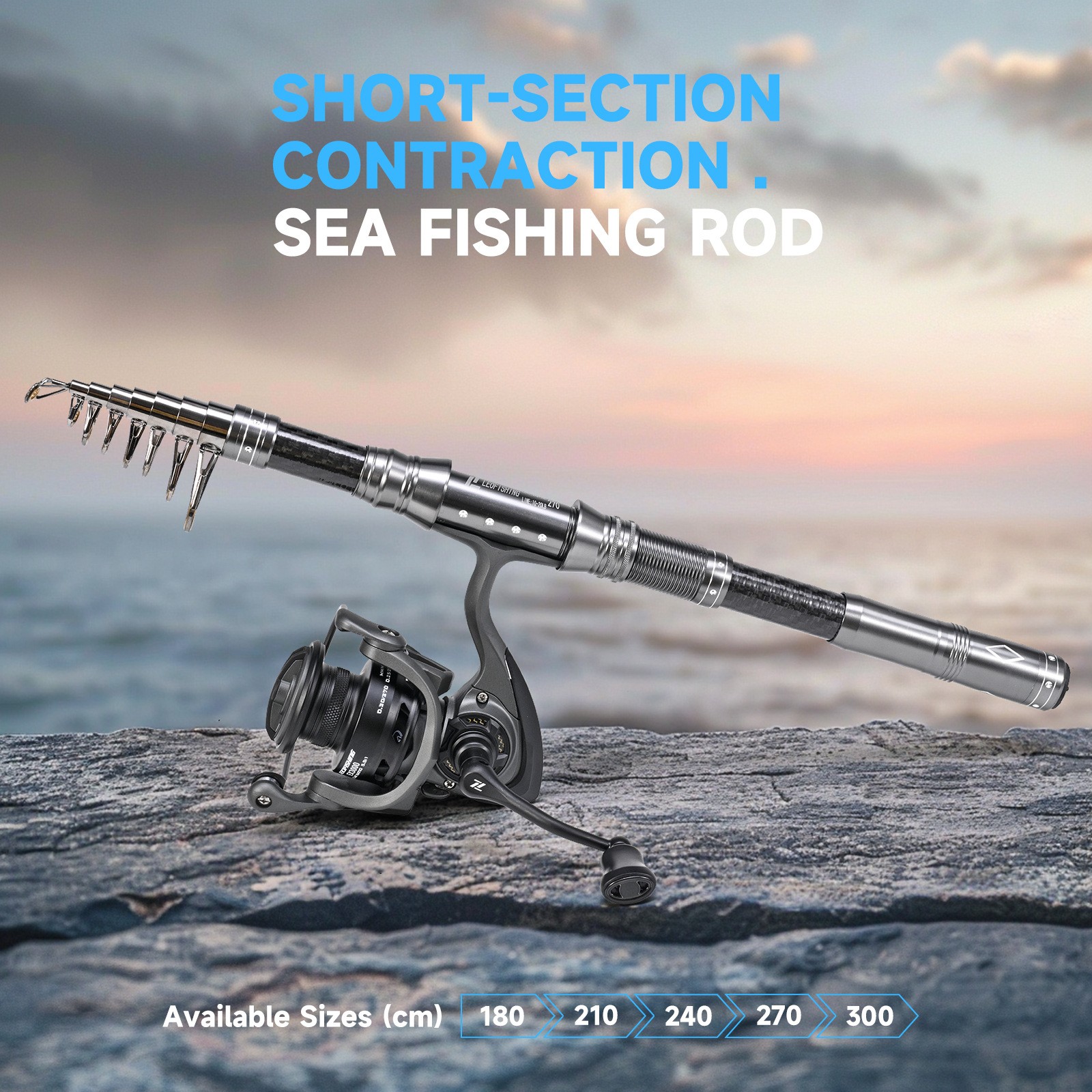 Telescopic Fishing Rods Spinning Casting Rod Carbon Fiber Rod Bass Ultra Light