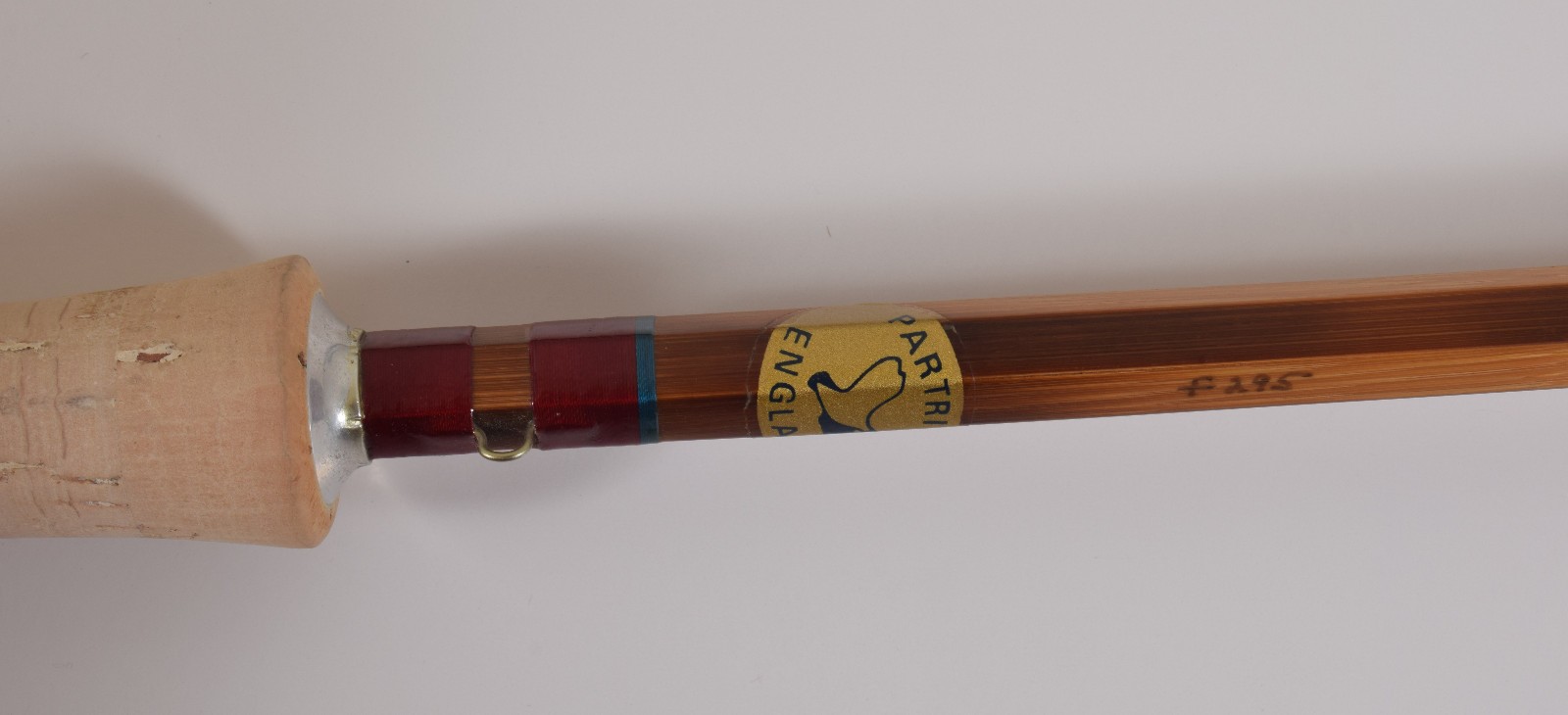Partridge Split Cane 9 1/2 ft 8 weight F275 Fly Fishing Rod Excellent