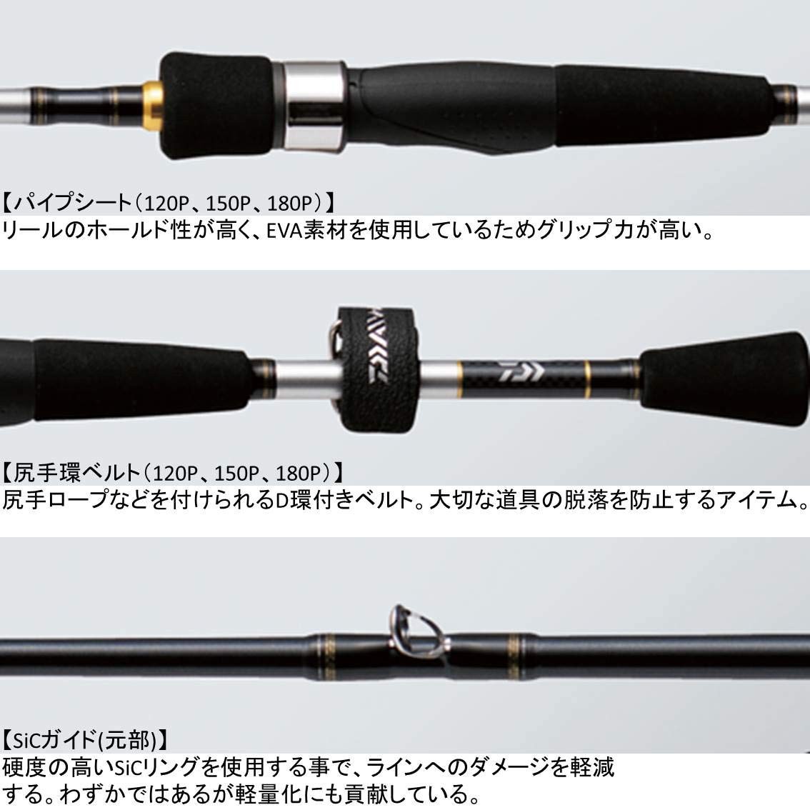 DAIWA HIRYU Ikada V 180PV – A rod specifically designed for raft fishing for bla