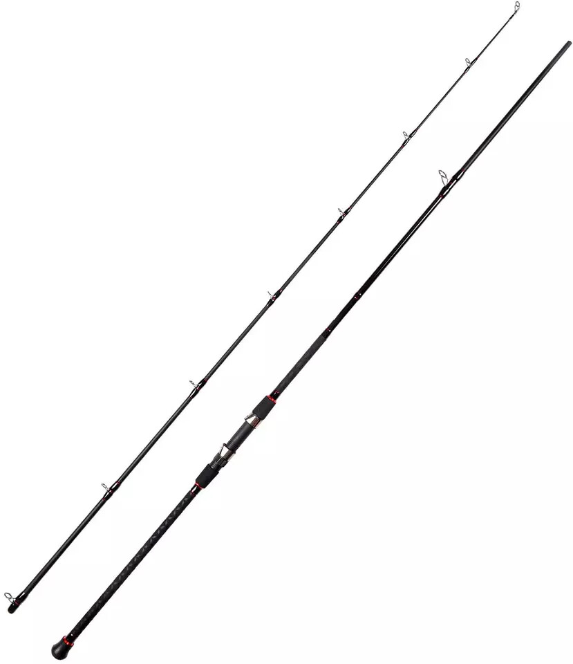 Fiblink Surf Spinning Fishing Rod 2-Piece Carbon Assorted Colors , Sizes