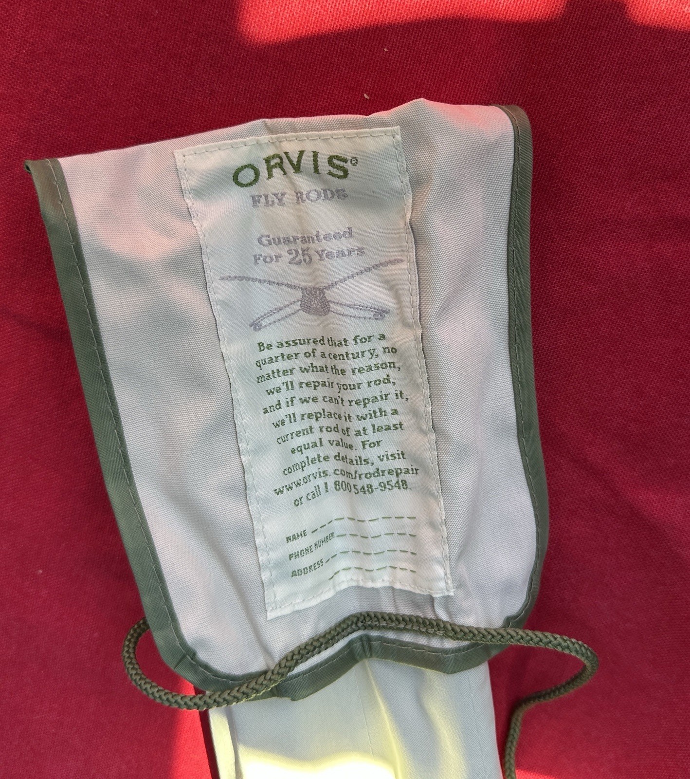 Orvis Superfine Glass 764 3-Piece 4 WT – 7’6” Full Flex Fly Rod – NEW
