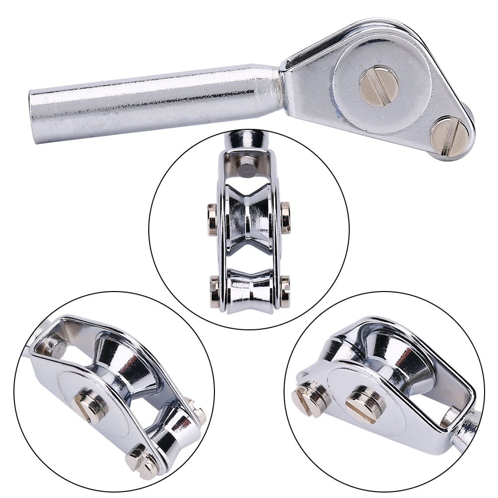 5mm Stainless Steel Fishing Roller Guide Tip Top Fishing Pole Rod for Boat
