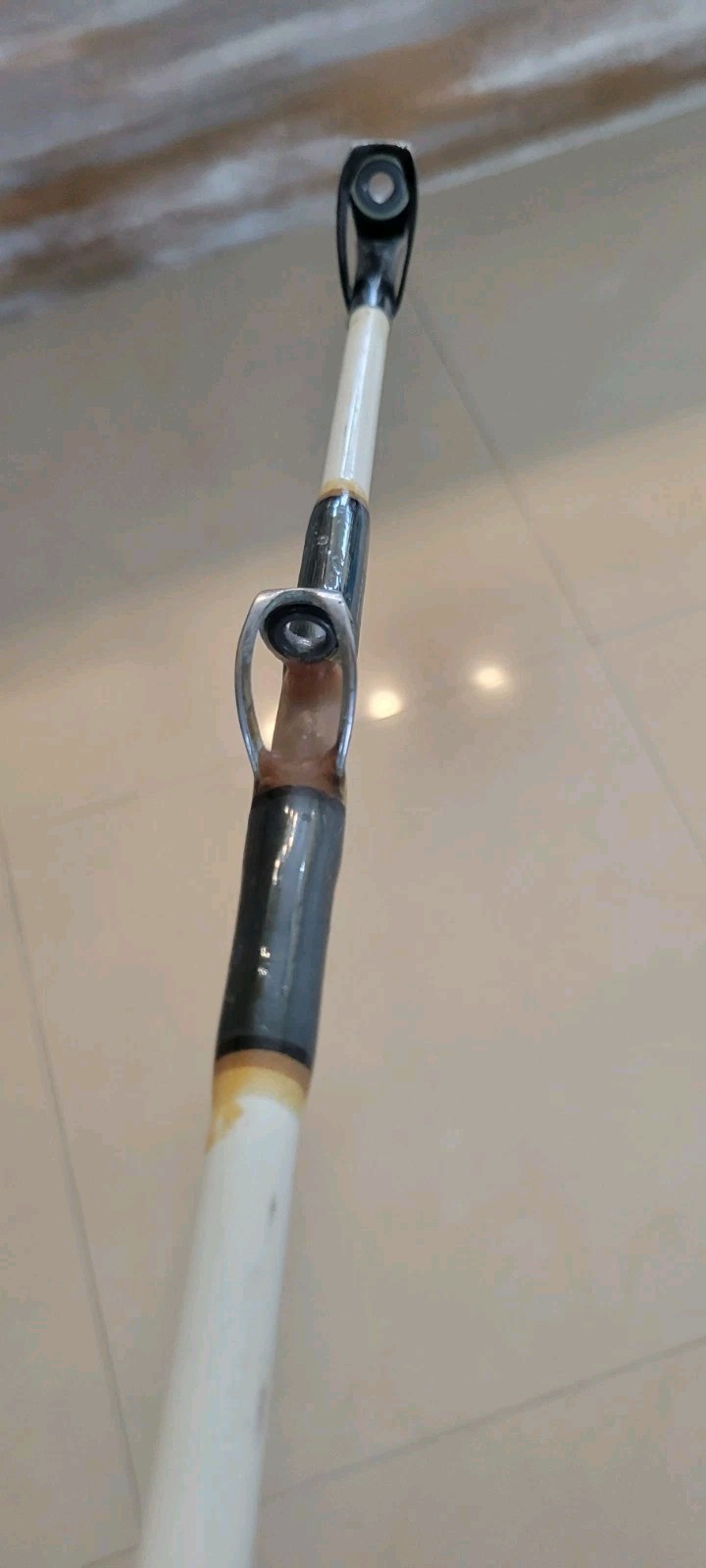 Sabre Style 6’6” Custom Made Turbo Guides Handle Wooden Fishing Rod Made In USA