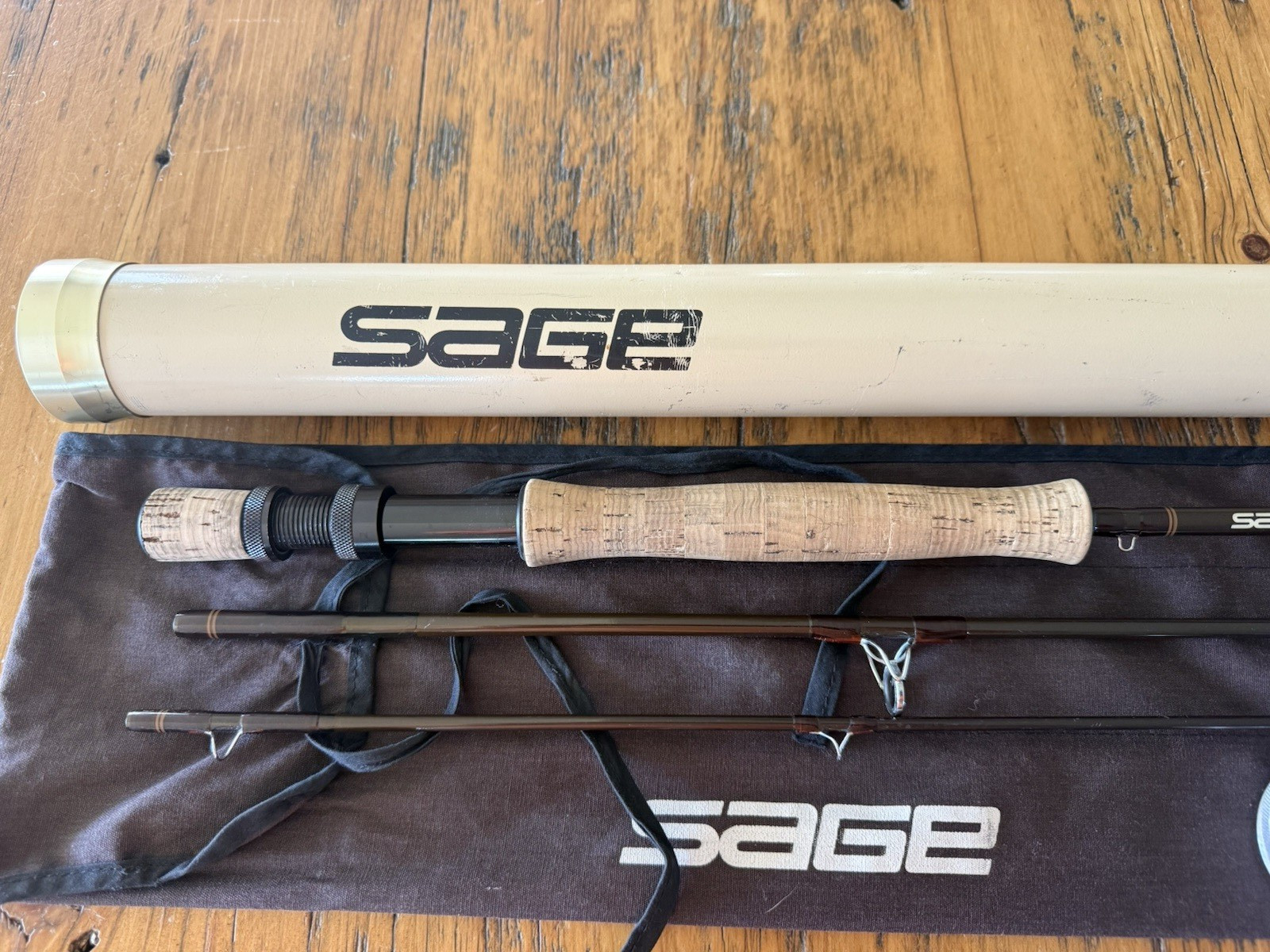 Sage Model GFL 890-3 RPLX Graphic III 3 #8, 9′, Piece Vintage Fly Rod
