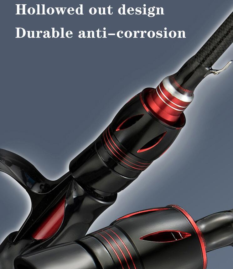 Lure Fishing Rod 1.65m/1.8m Carbon Spinning/Casting Jigging Rod Pole M/ML/UL Tip