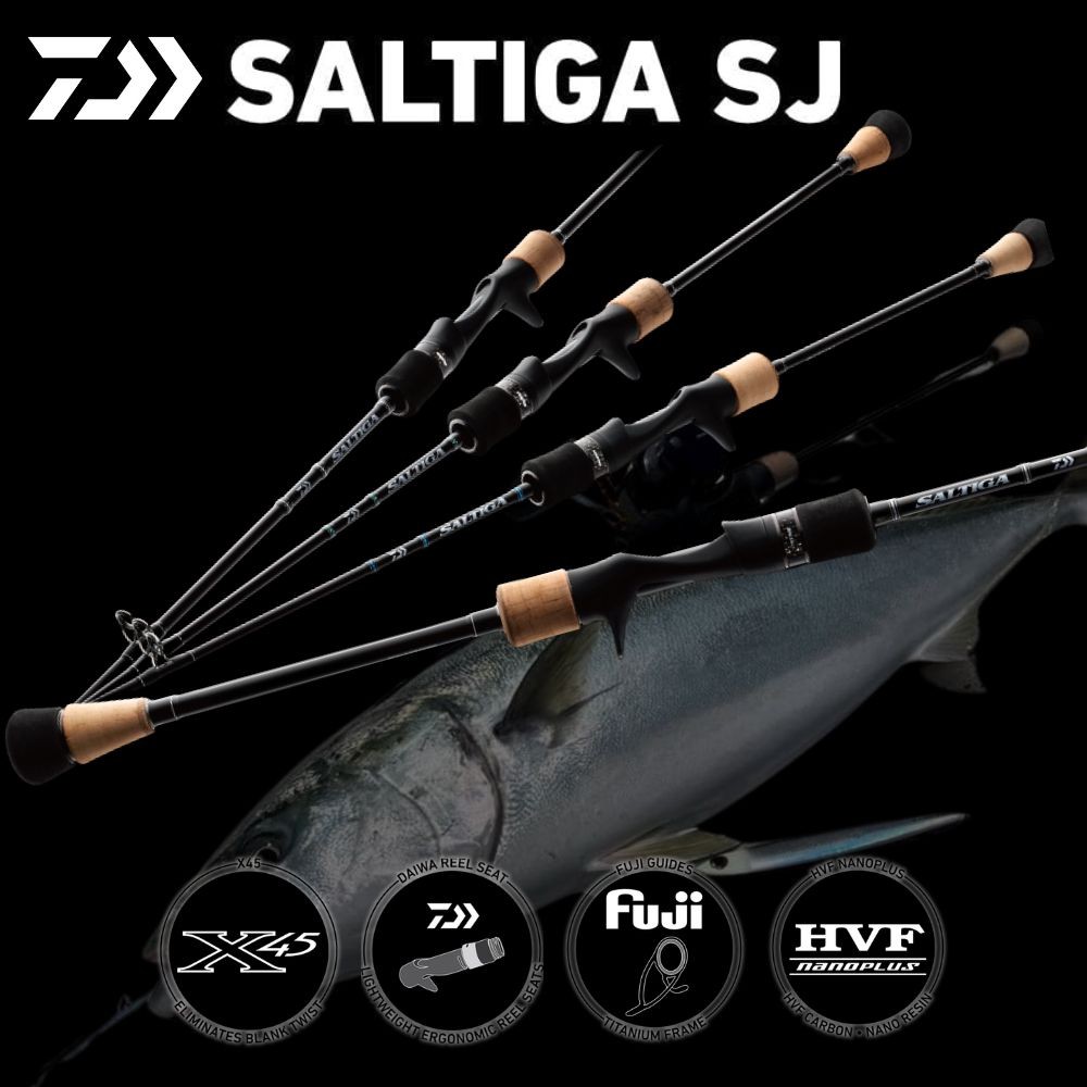 DAIWA Saltwater Slow Jigging Baitcasting Rod SALTIGA SJ 61B-5