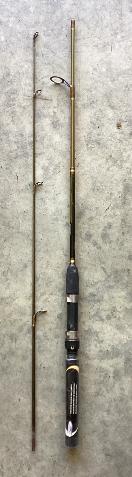 5’ 2Pc Ultralight Spinning Rod R2F Ready2fish Model PF-202/ULS