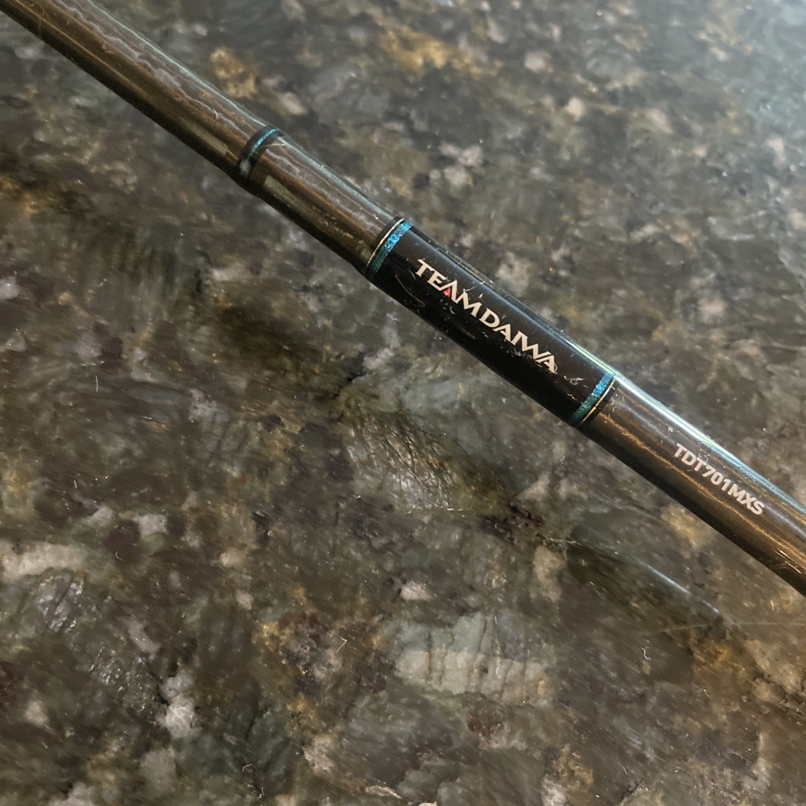 Team Daiwa TDT701MXS 7’0” M Rod 1/4-3/4 Oz Line 6-15 Lb. Black Blue