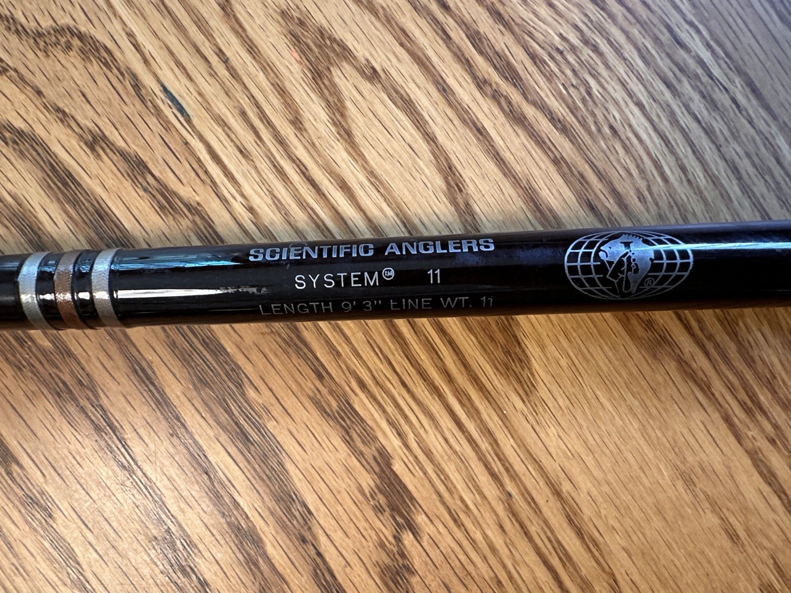 Scientific Anglers System 11 Fiberglass Fly Rod. 9’ 3” 11wt. W/ Tube and Sock.