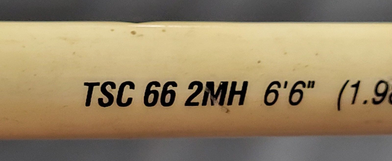 Shakespeare Tiger Bait Casting Rod 6’6″ TSC662MH, Medium Heavy, 2 Piece, EX Cond
