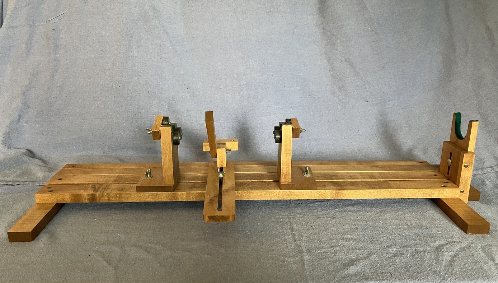 Vintage Fishing Rod Hand Wrapper – Wooden – Adjustable – Very Good Condition