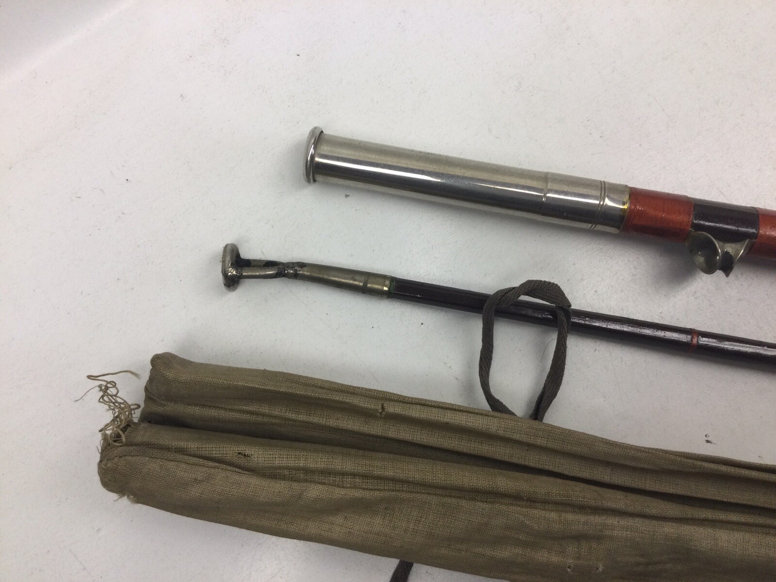 Montague Flash Two Piece Bait Casting Fishing Rod With Original Cloth Bag