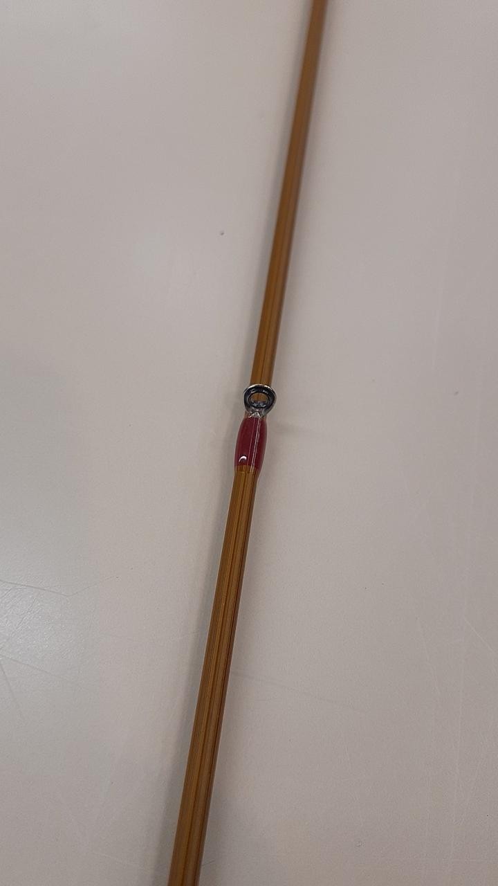 Hayashi MSC-80 Eging Rod 8ft 115g Fishing Gear with Crack in #9.10 Guide