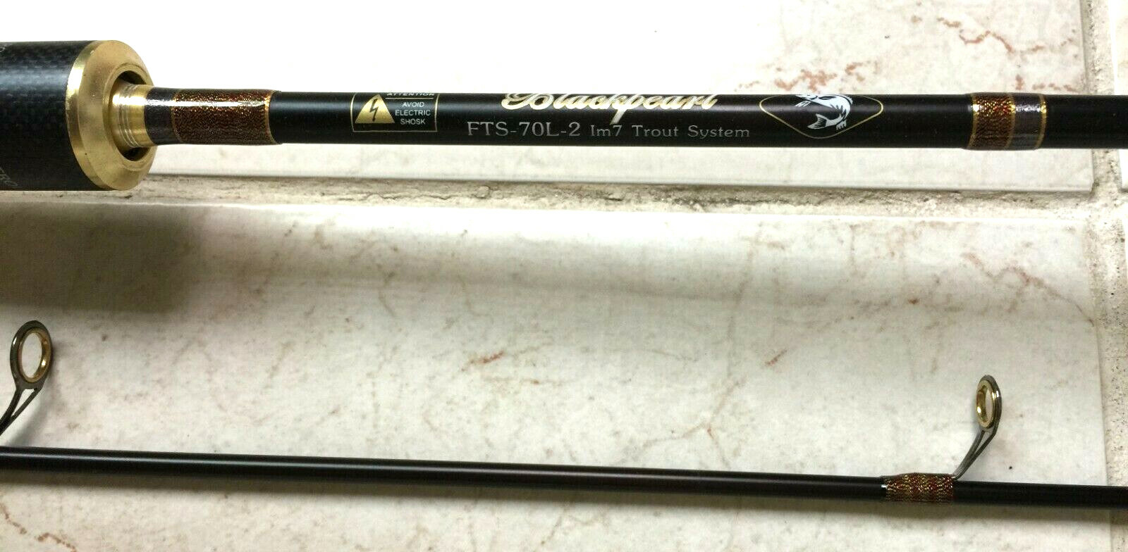 2-section 7’0″ Graphite Spinning Rods FTS-70L-2 – FREE Shipping