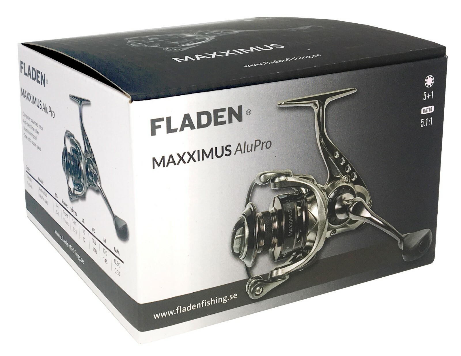 Maxximus Alu – Pro Spinning Reel Pike Perch Spin Fixed Spool Reel FD 50 11-8350