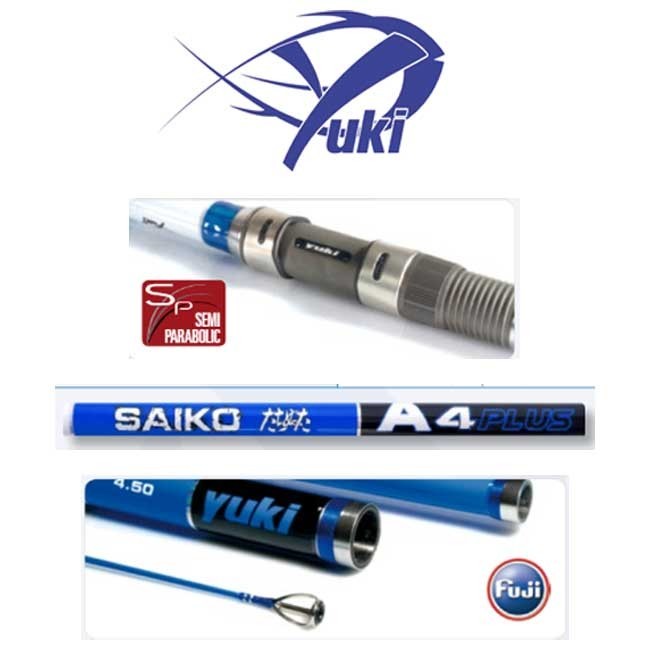 YUKI SAIKO A4 Plus Surfcasting Rod 4.20m 100-250gr Sea Fishing