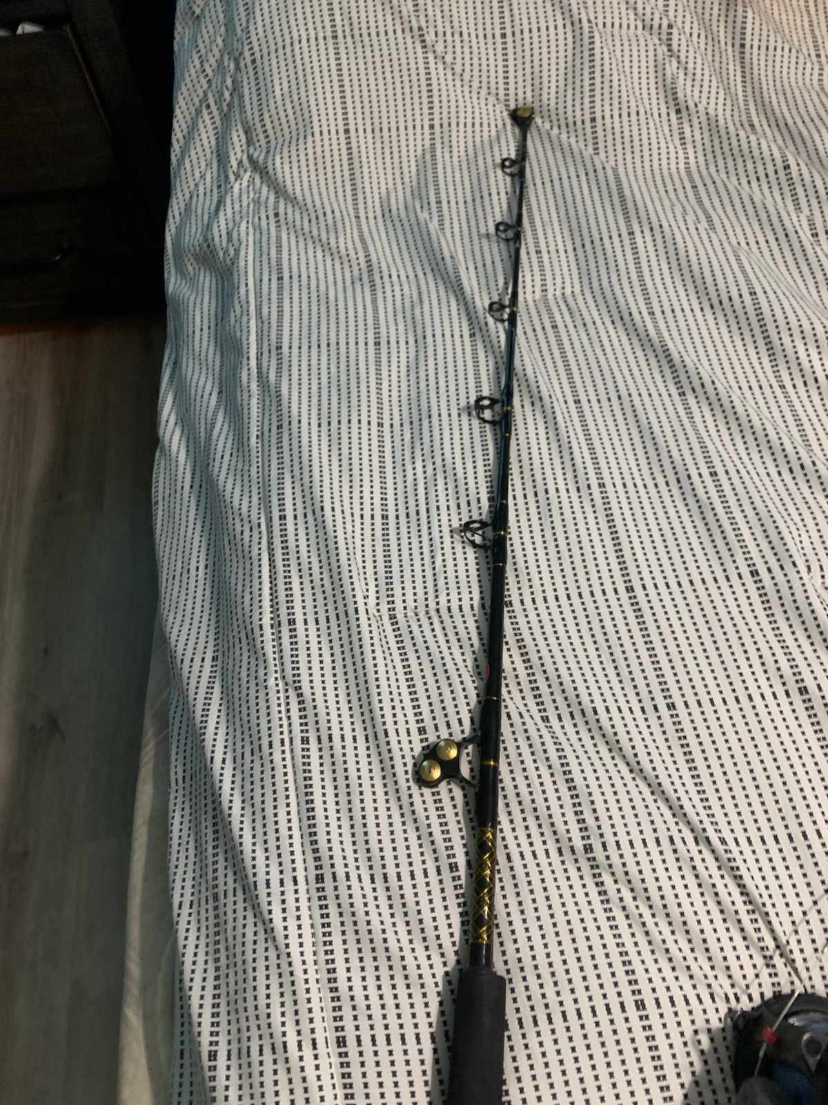 Penn Ally Saltwater Trolling Rod 6 ft 50-100 lb mono w/65/130lb braid