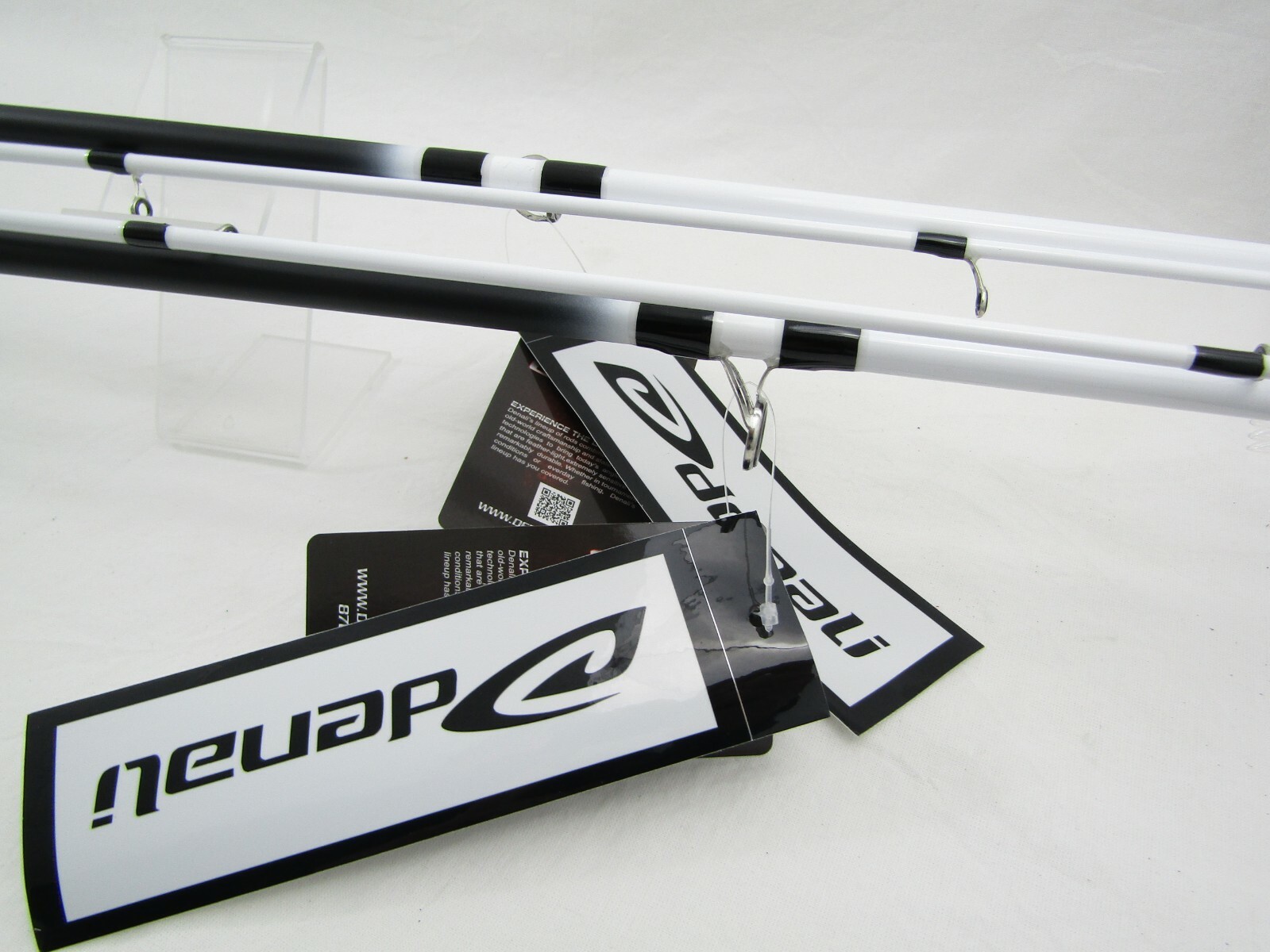 SET OF (2) DENALI NEW SERIES PRYME 12 FT TROLLING CRAPPIE ROD 2 PIECE P1201TR