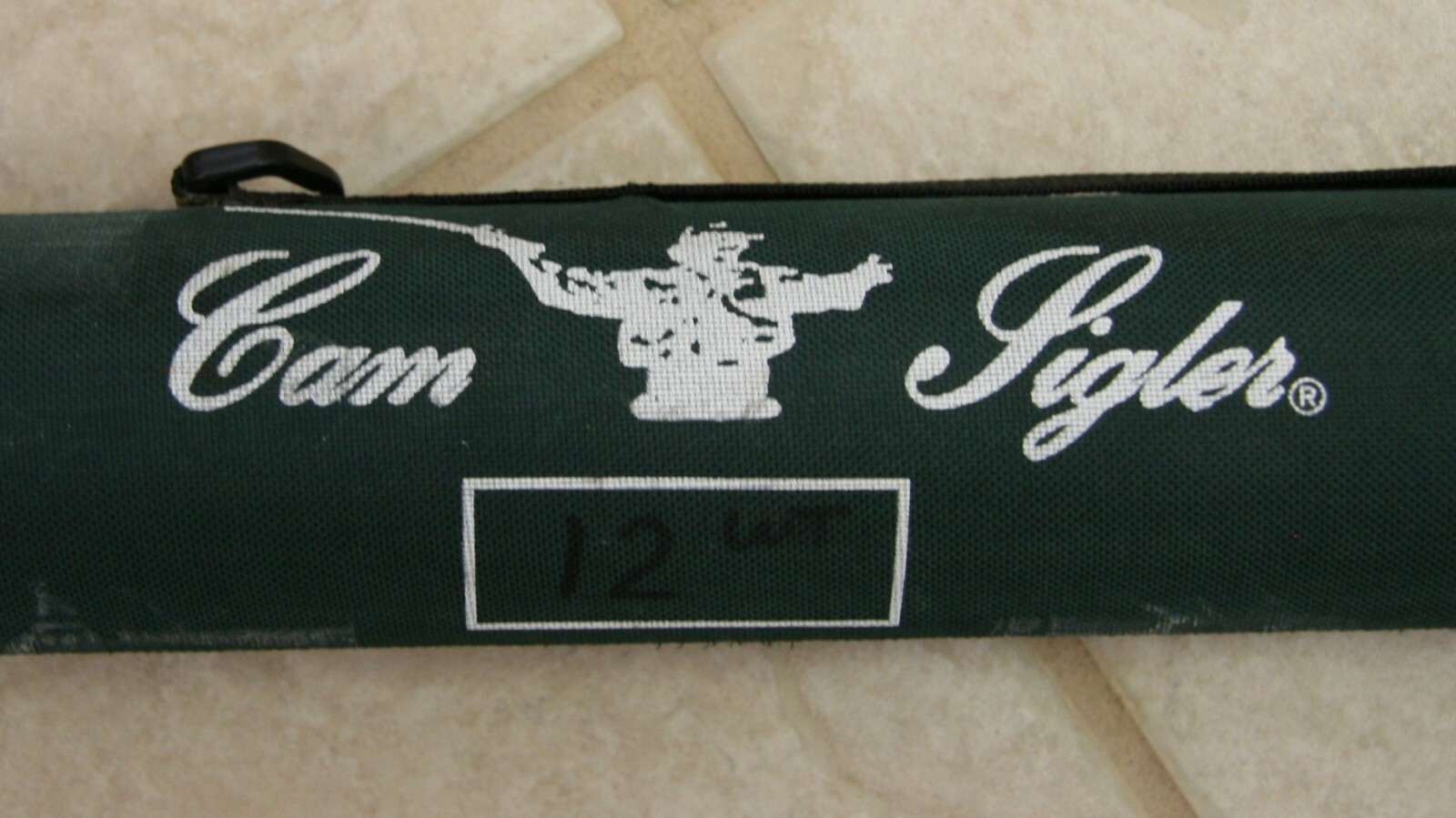 CAM SIGLER 12 Wt. FLY ROD ~ 9′ ~ 3-Piece ~ Graphite Reel Seat