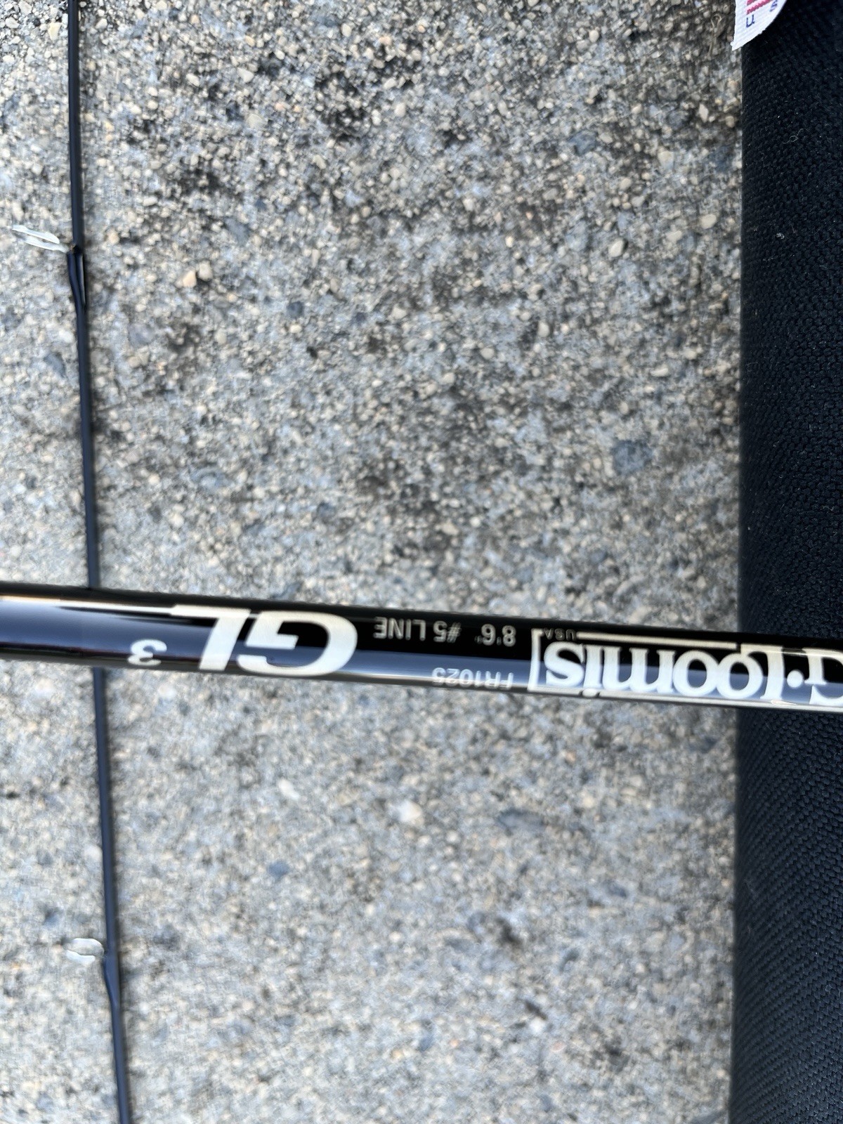 RARE G Loomis GL3 USA FR 1025 Casting 2 Piece Rod 8’6″ #5 Line With Case