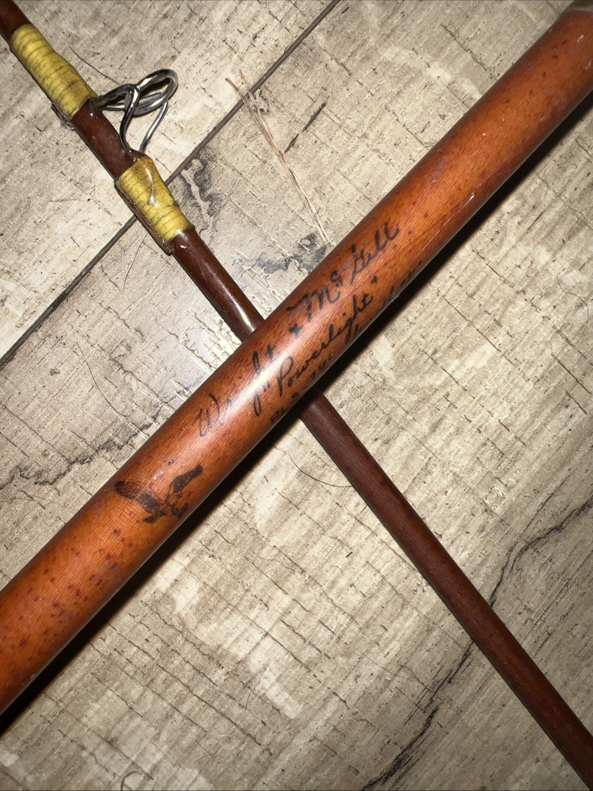 Eagle Claw Wright & McGill Powerlight PLS-7.5 7’ 6” 2 pc spinning Rod
