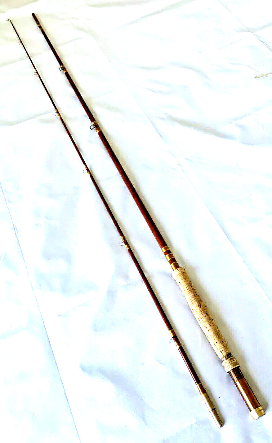 Feather Weight 8’6” Two Prices Fly Fishing Rod With Feather Weight Reel Seat