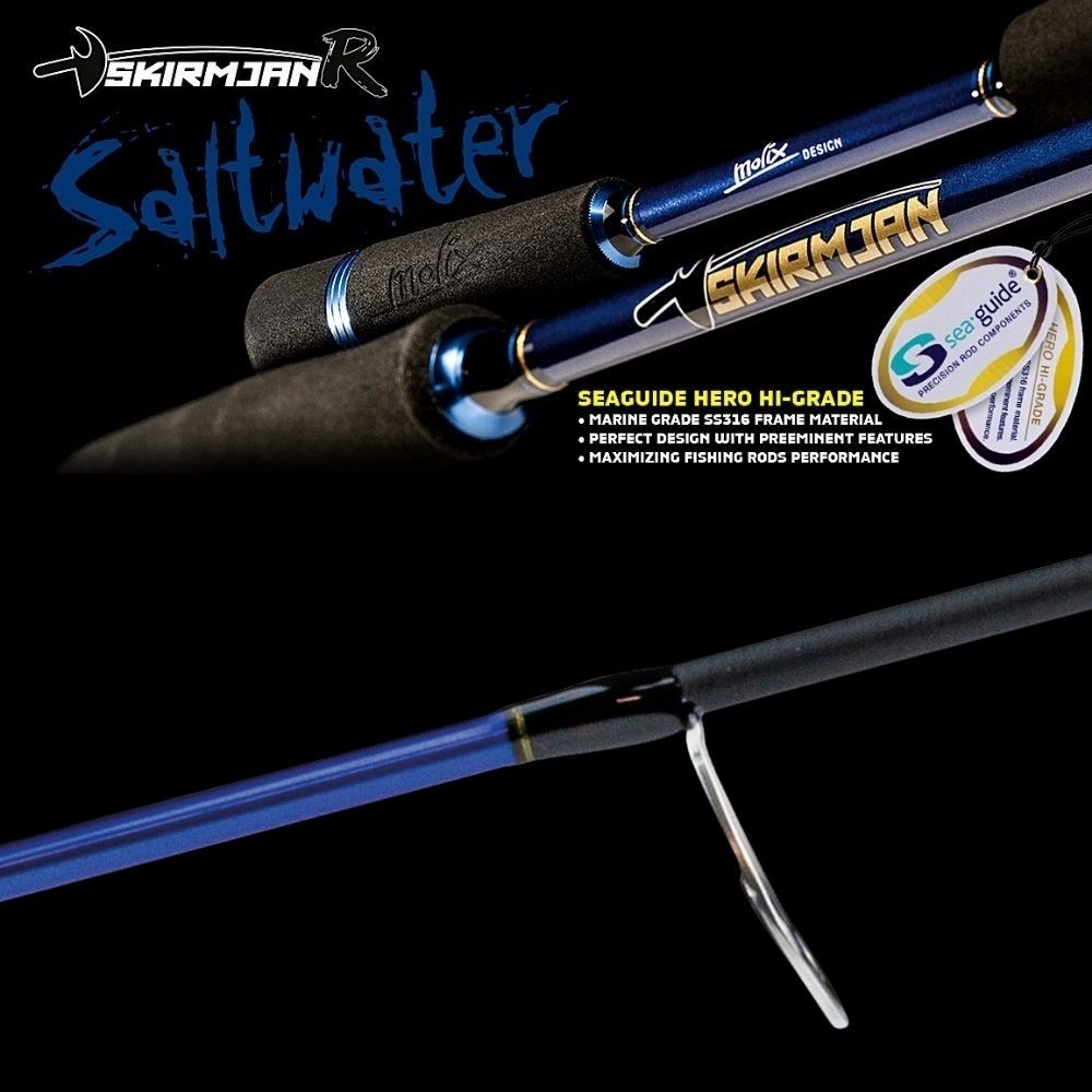 MOLIX Saltwater Spinning Rod Jerkbait Special SKIRMJAN-R MSR-SW-70J 213cm/10-35g