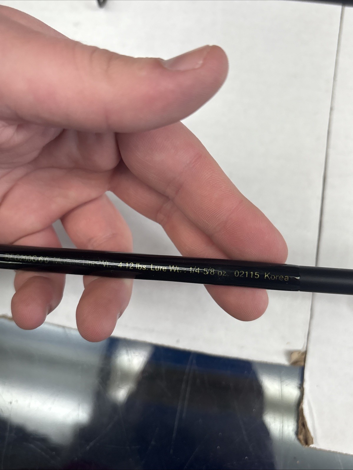 Black Eagle Claw Rod Medium Night Stick BEG 200G 6’6 Glow In The Dark NOS