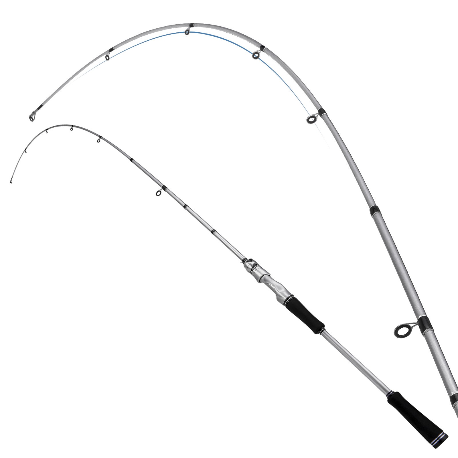 2.1m Casting Fishing Rod Strong Bearing Fishing Rod Lure Fishing Pole For LPVB