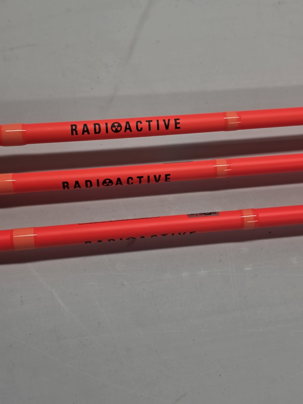 (LOT OF 3) 13 Fishing Radioactive 1 Piece Baitcasting Rods 7’3″ MH Fast