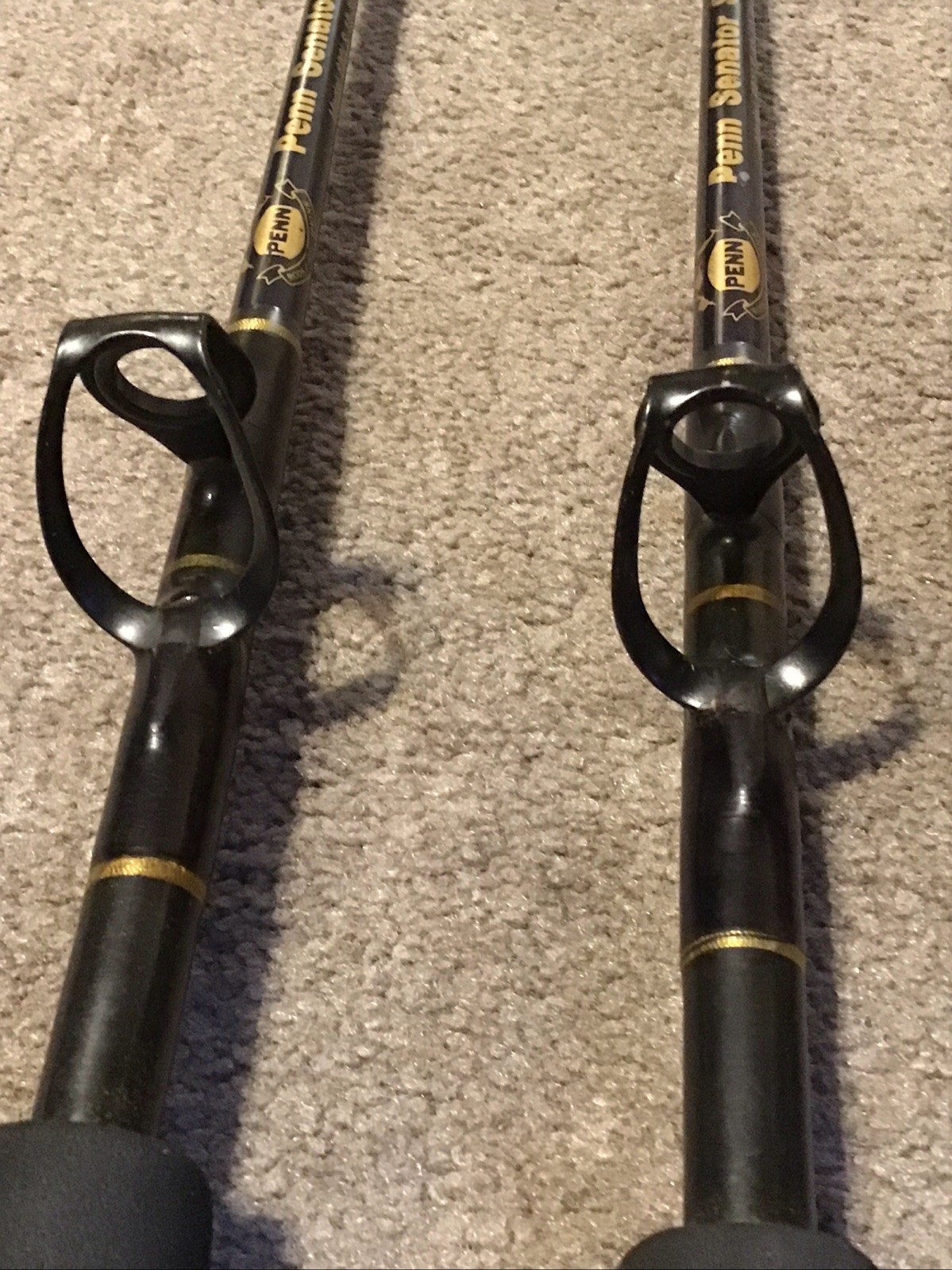2 Penn Senator Stand Up Fishing Rods 5’6” ,620LS 12/30lb Lot 100