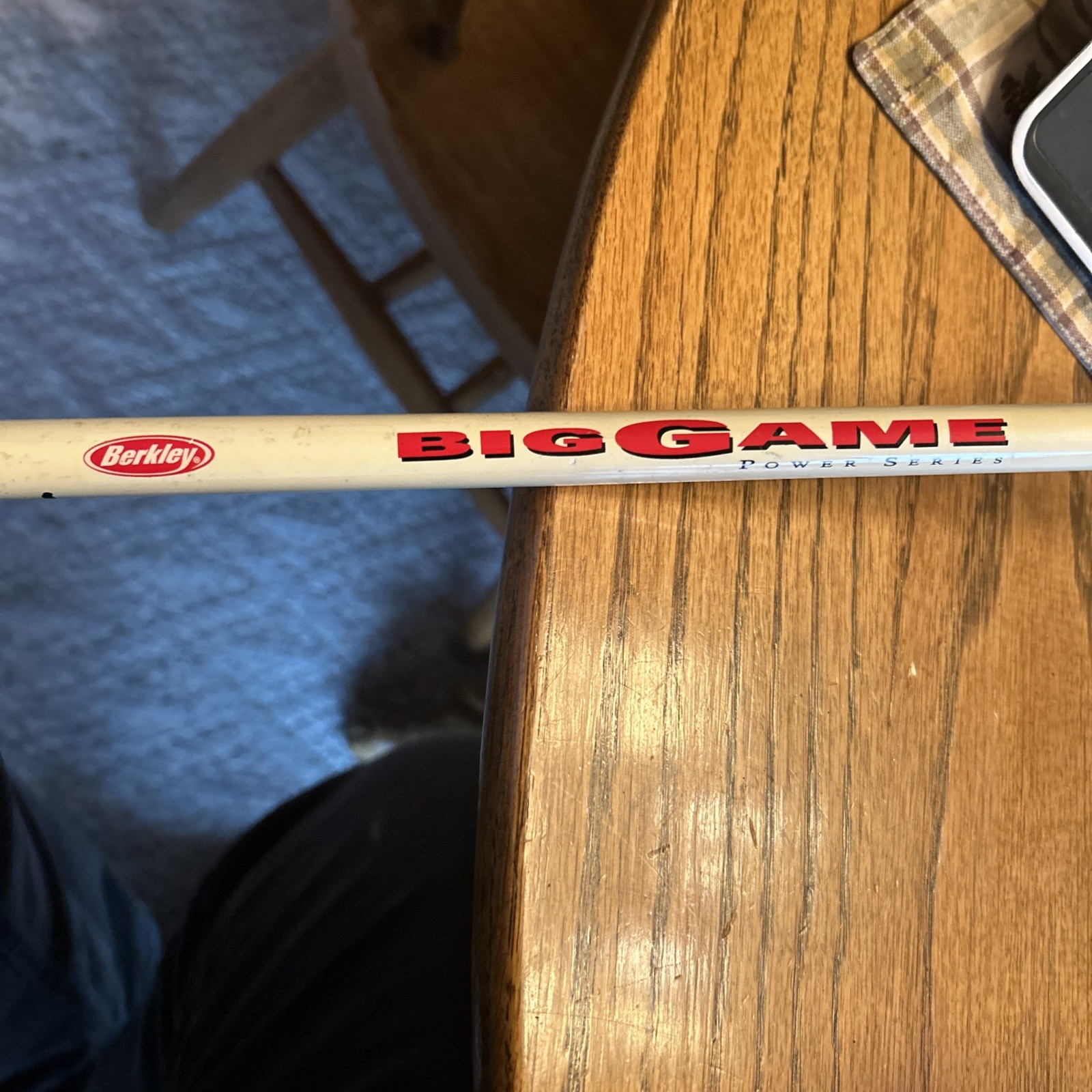 Berkley Big Game BGC661MH 6′ 6″ Med. Heavy 1 Pc. Casting Rod 10-30 lb.