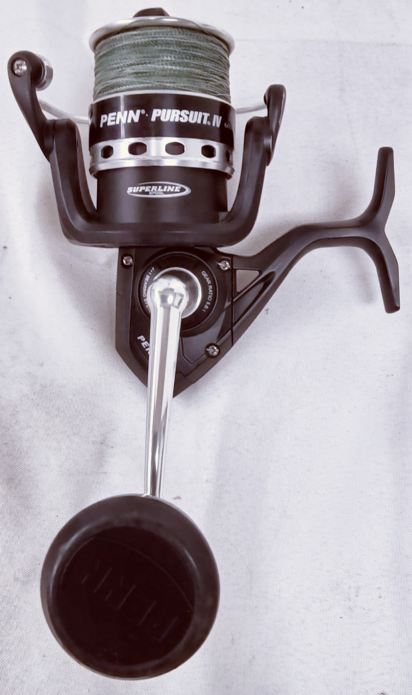 Penn Pursuit IV Rod 2pc 9’0” graphite Fishing Pole & Persuit IV 6000 Reel