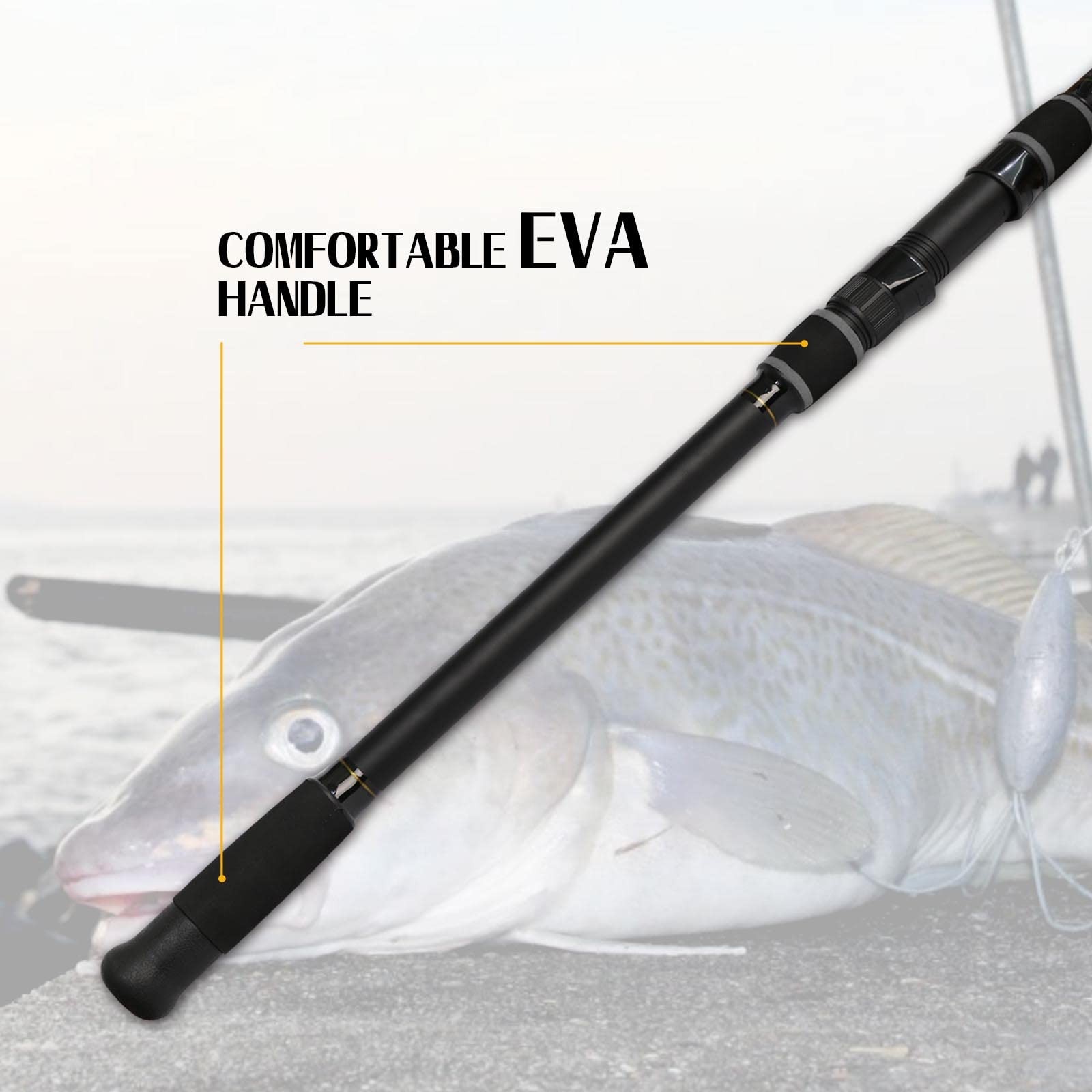 Fiblink Surf Fishing Rod 2 Piece/3 Piece/4 Piece Portable Travel Casting Rod