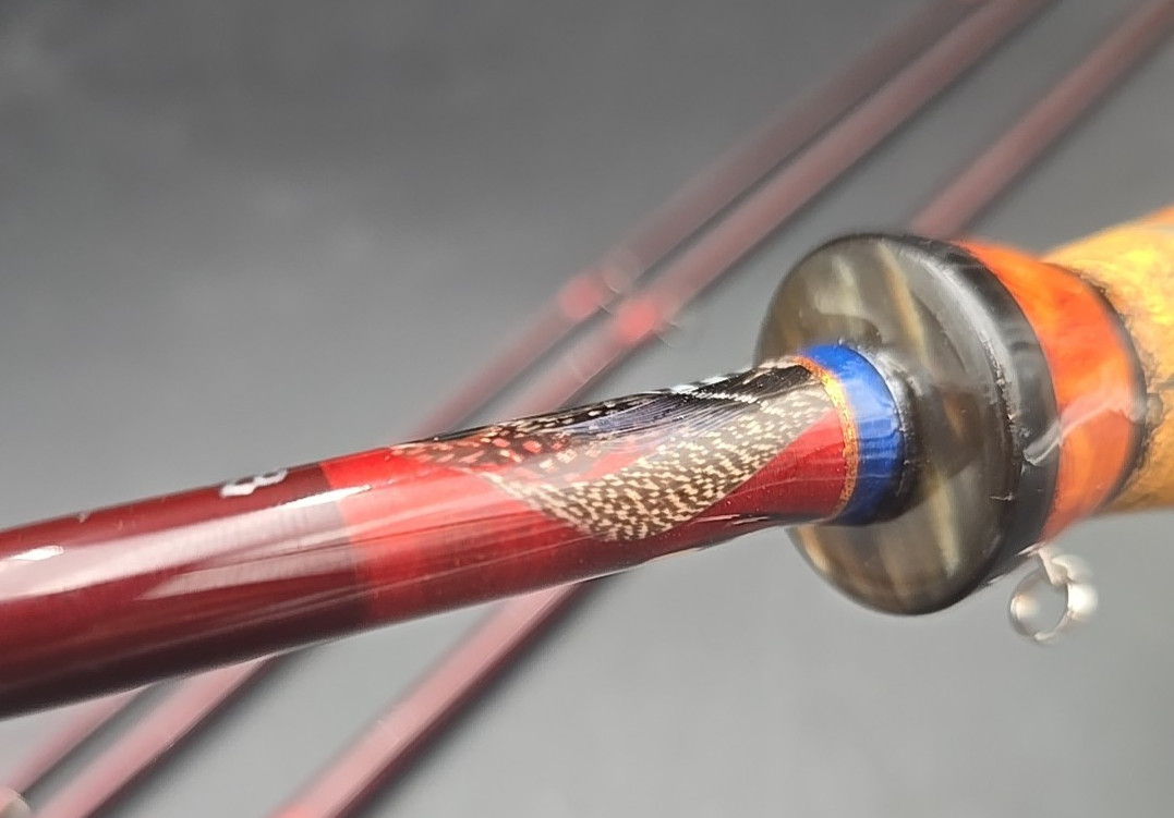 Extraordinary Terry Henson 10′ 4 weight nymphing fly rod Loomis blank