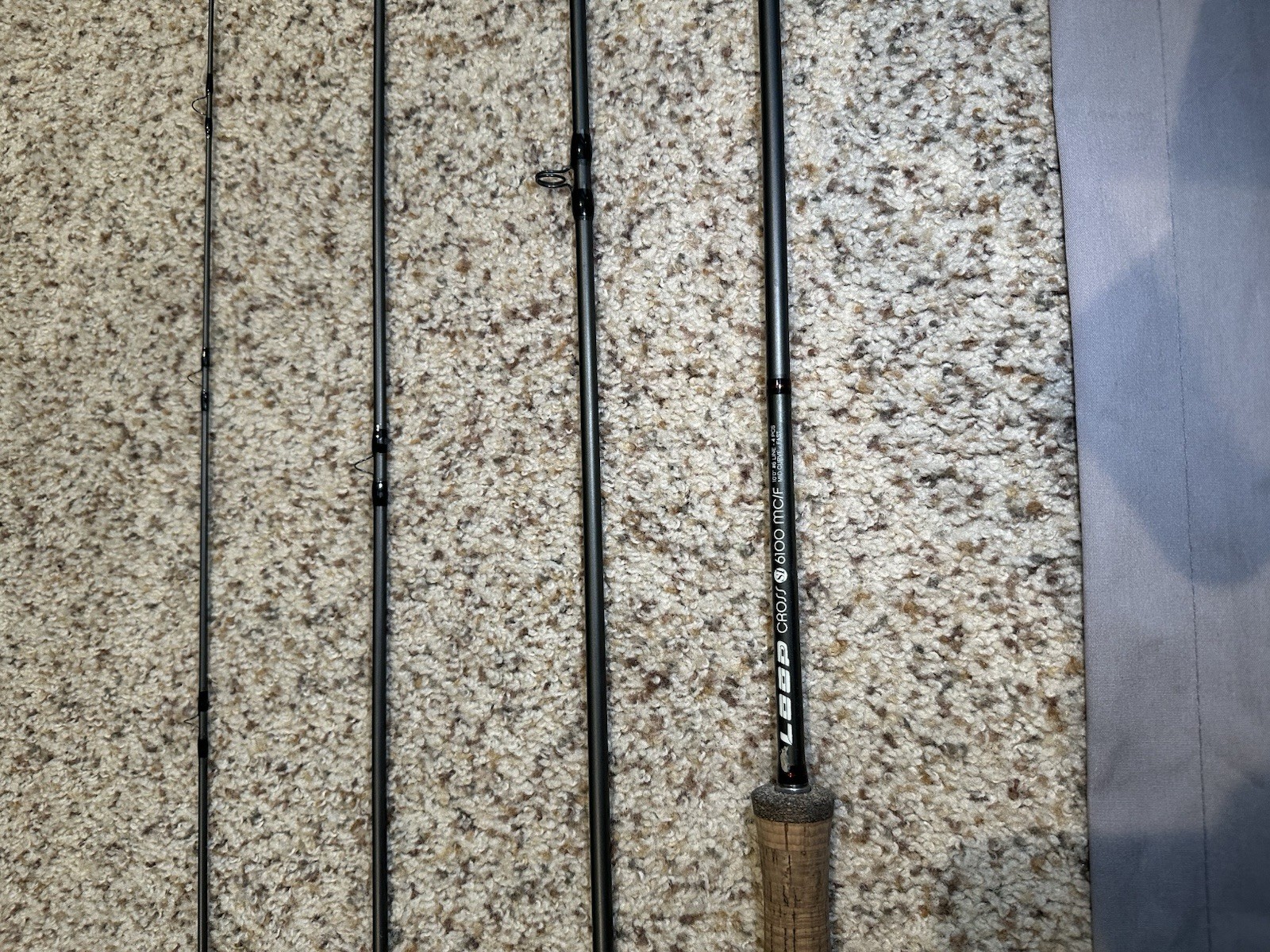 Loop 6100-4 Cross S1 Fly Rod 6wt 10’