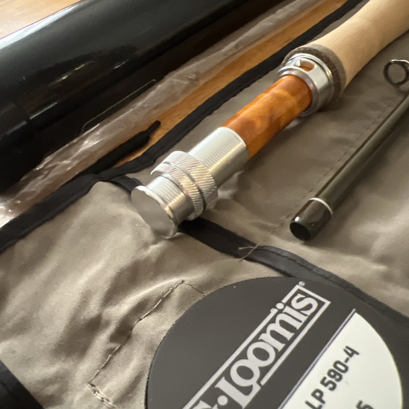 G. Loomis NRX+ LP 590-4 9′ for #5 Wt Fly Rod New Never Fished Never Registered