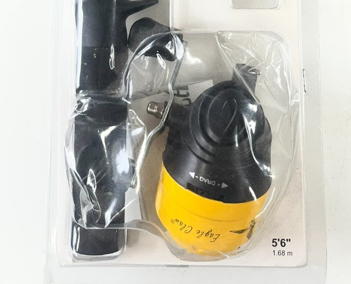 EAGLE CLAW “PACK IT” Telescoping Spincast FISHING Reel And Rod Combo NEW