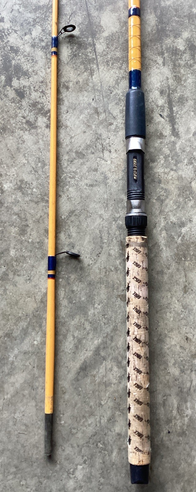 Eagle Claw Water Eagle 8’2” Graphite WE204 Spinning Fishing Rod