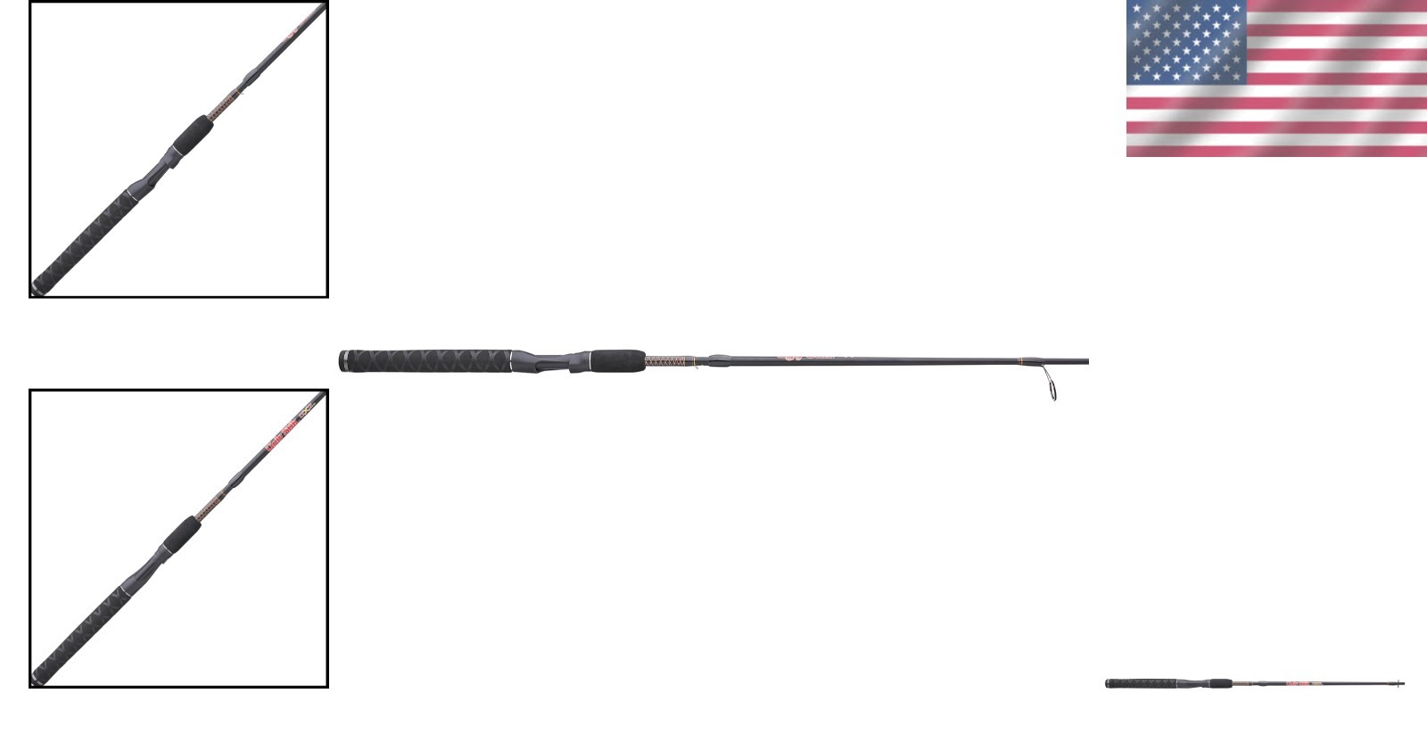 7′ GX2 Spinning Fishing Rod: Ultra-Sensitive Medium Power for Bass Anglers