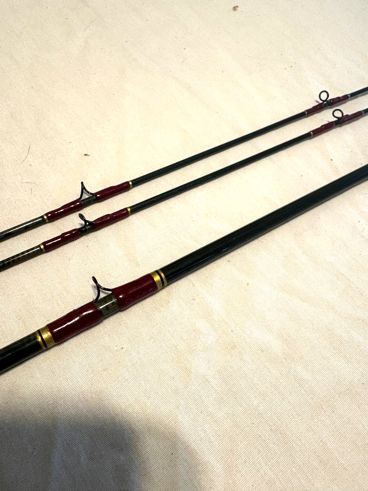 EAGLE CLAW GRANGER GRAPHITE NO. GG 300-8 1/2′ FLY ROD 7-8 ROD WT 3 OZ.2-TIPS