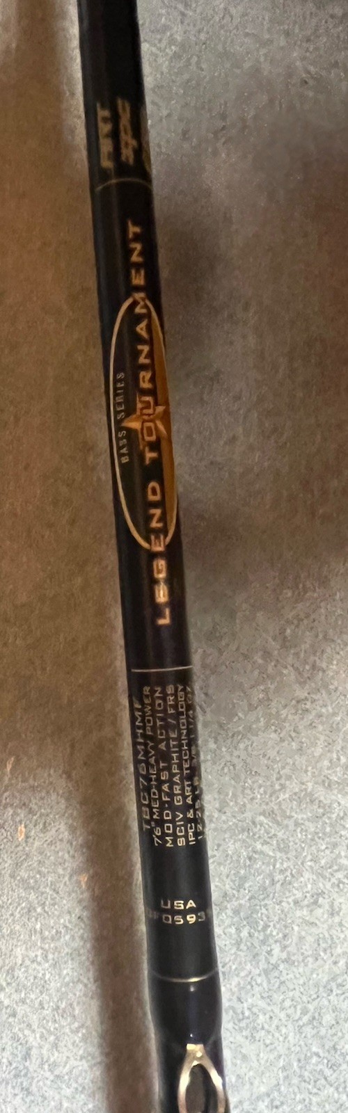 St. Croix Legend Tournament Bass 7’6”Medium Heavy Power Mod. Casting TBC76MHMF