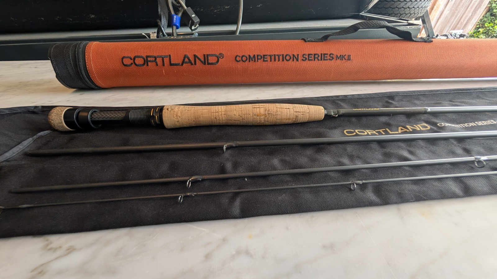 Cortland MKII Competition Nymph 11′ 3wt Tube+Sock Great Condition