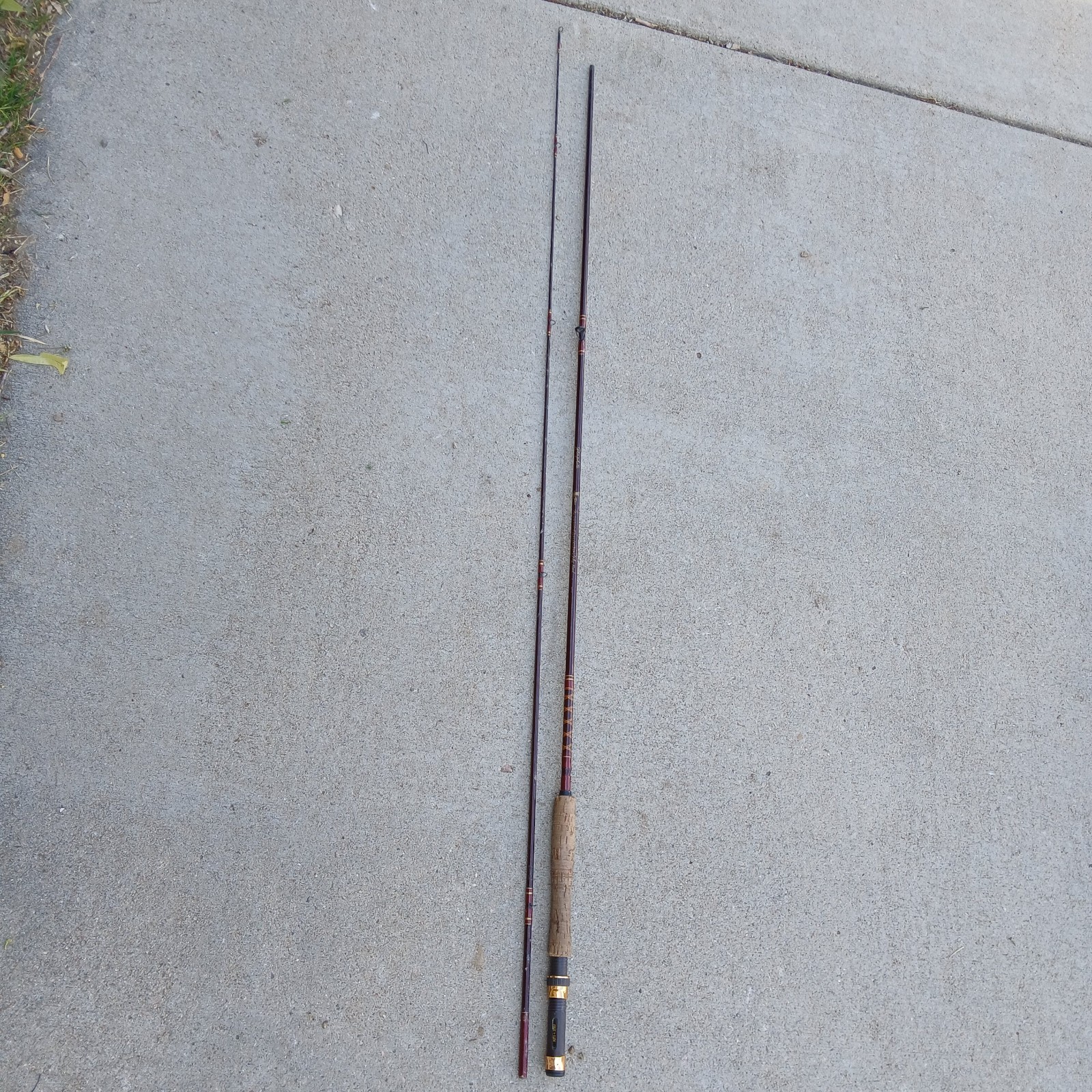 Eagle Claw Gold Eagle 8-1/2′ 2 Pc. Graphite Fly Rod