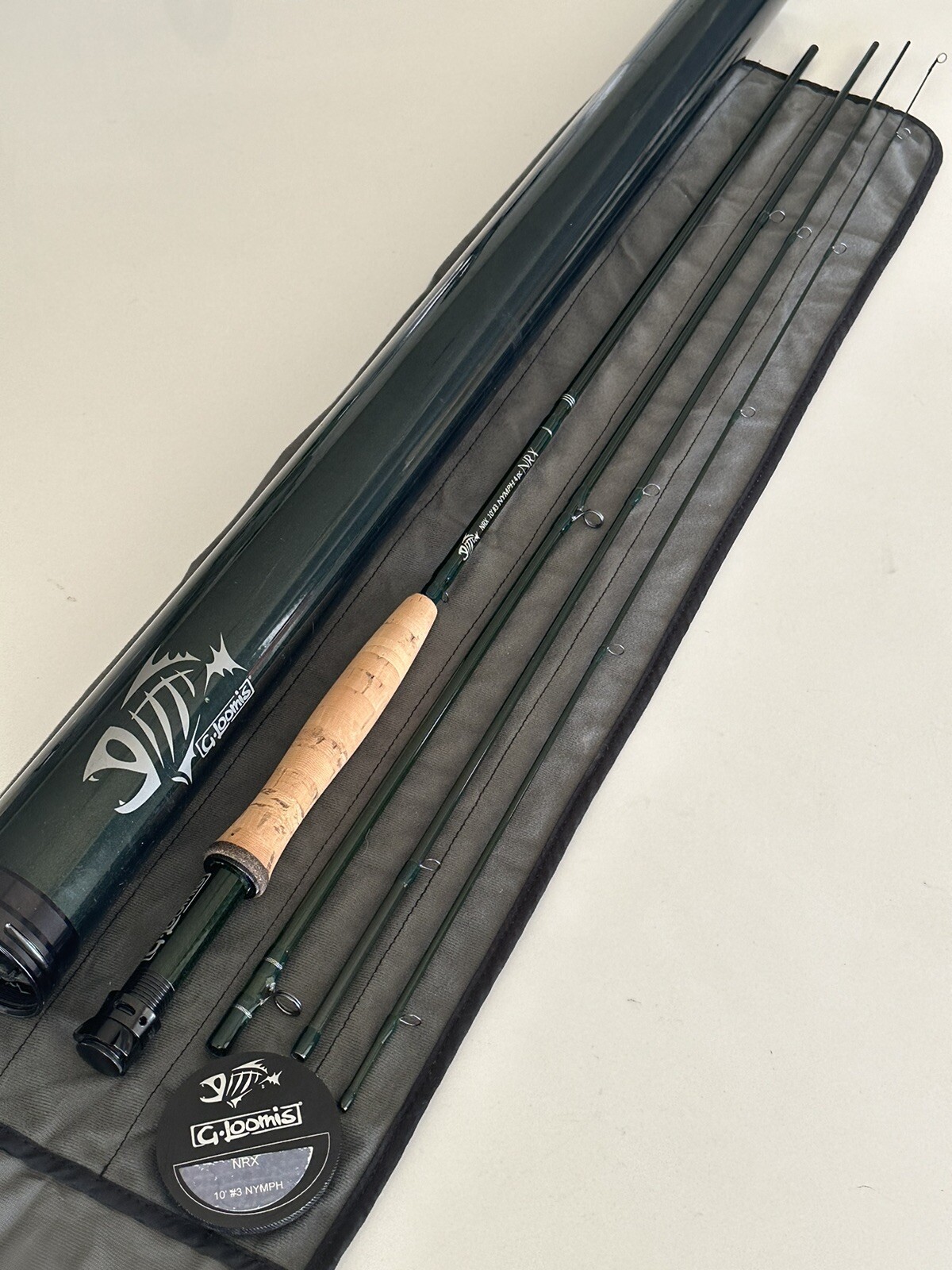 **BEAUTIFUL** G LOOMIS 🔥 NRX NYMPH 3wt 10’ft fly rod!!! 🔥