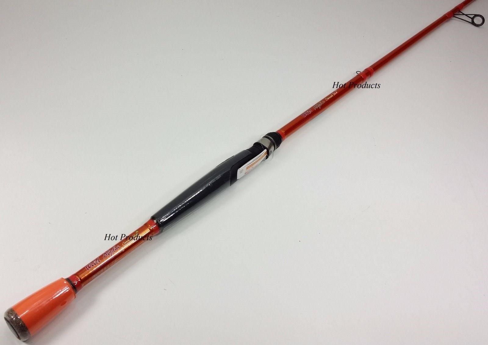 QTY 2- 7′ MEDIUM SPINNING Carrot Stix ALPHA ORANGE BASS Fishing Rod CWA701M-M-S