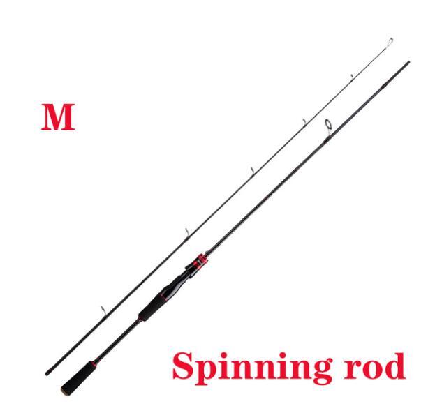 Fishing Rod L/M/MH 1.68M 1.8M Carbon Spinning/Casting Rod Pole Lure Weight 4-35g