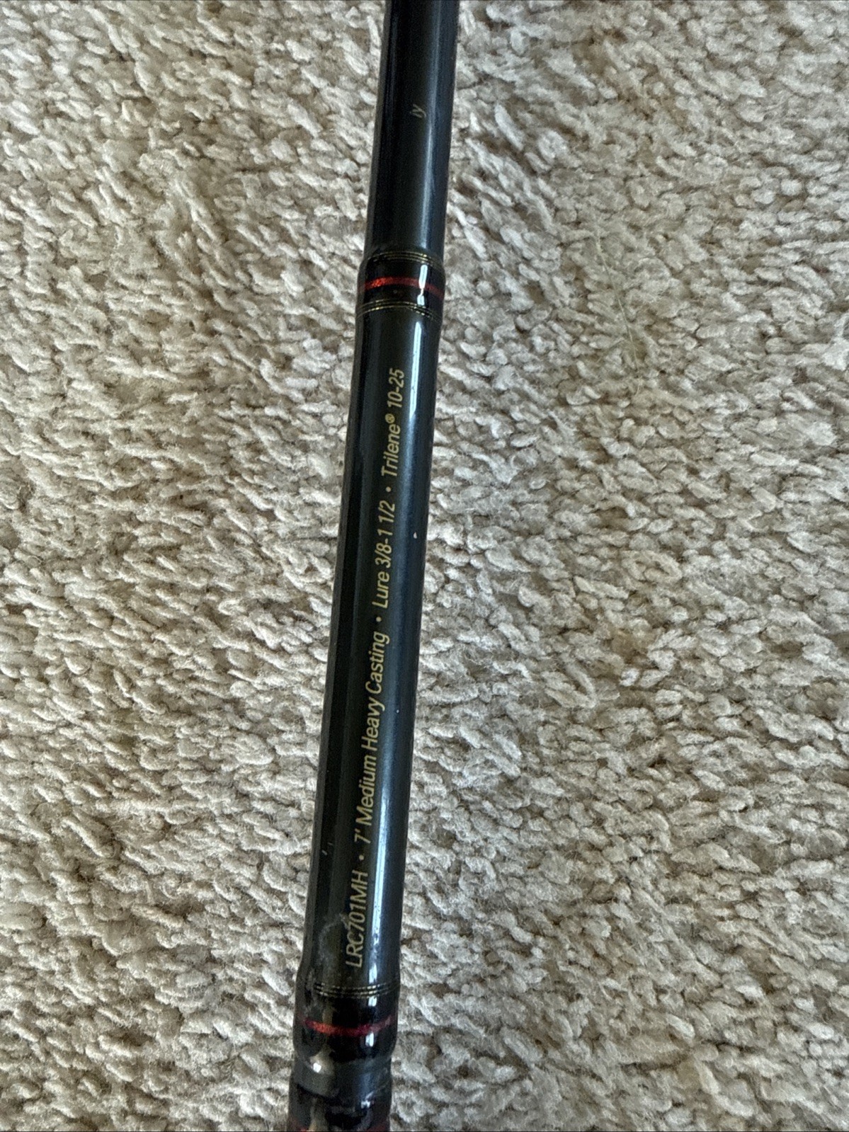 BERKLEY LIGHTNING ROD LRC701MH 7 FT CASTING FISHING ROD MED-HVY ACTION 10-25 LB