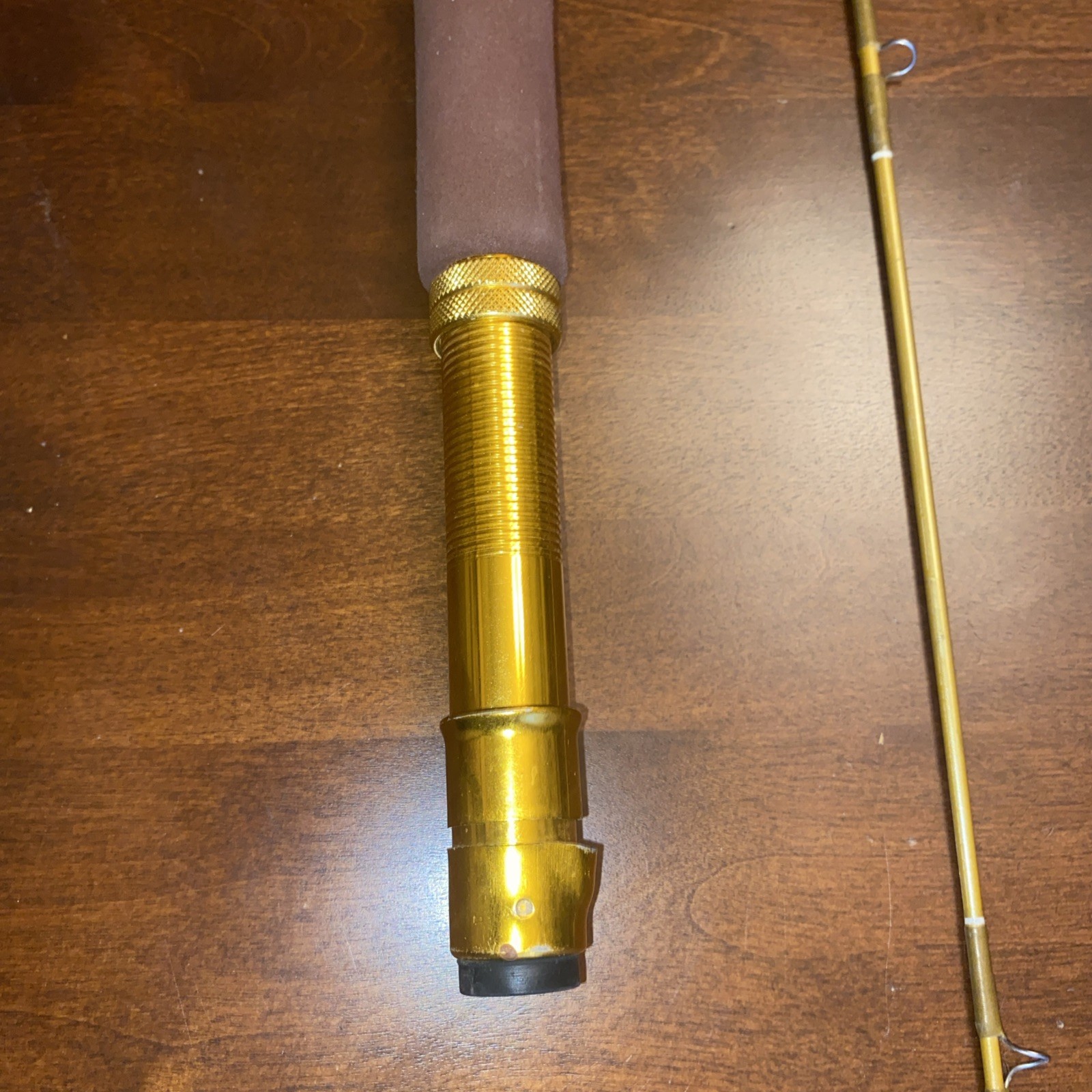 Vintage 8-foot Fly Fishing Rod By BMA. Custom Built In Korea. MINT